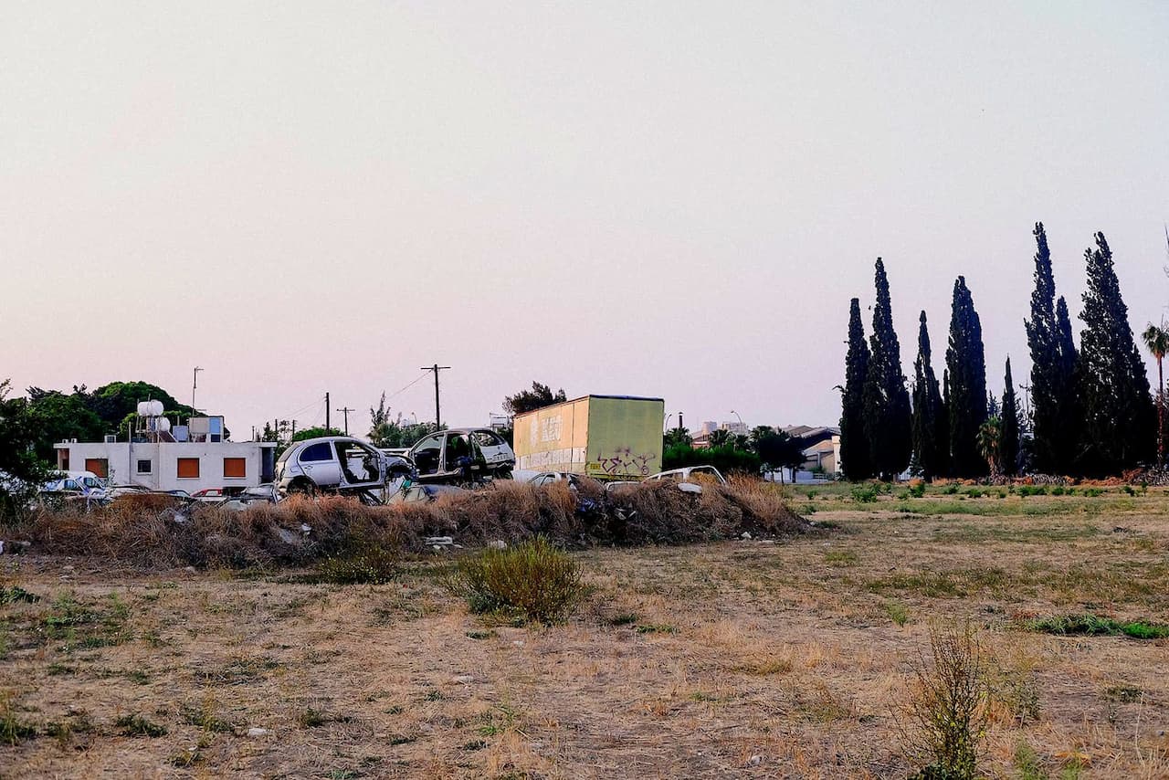 Звалище брухту в Лімасолі на Кіпрі