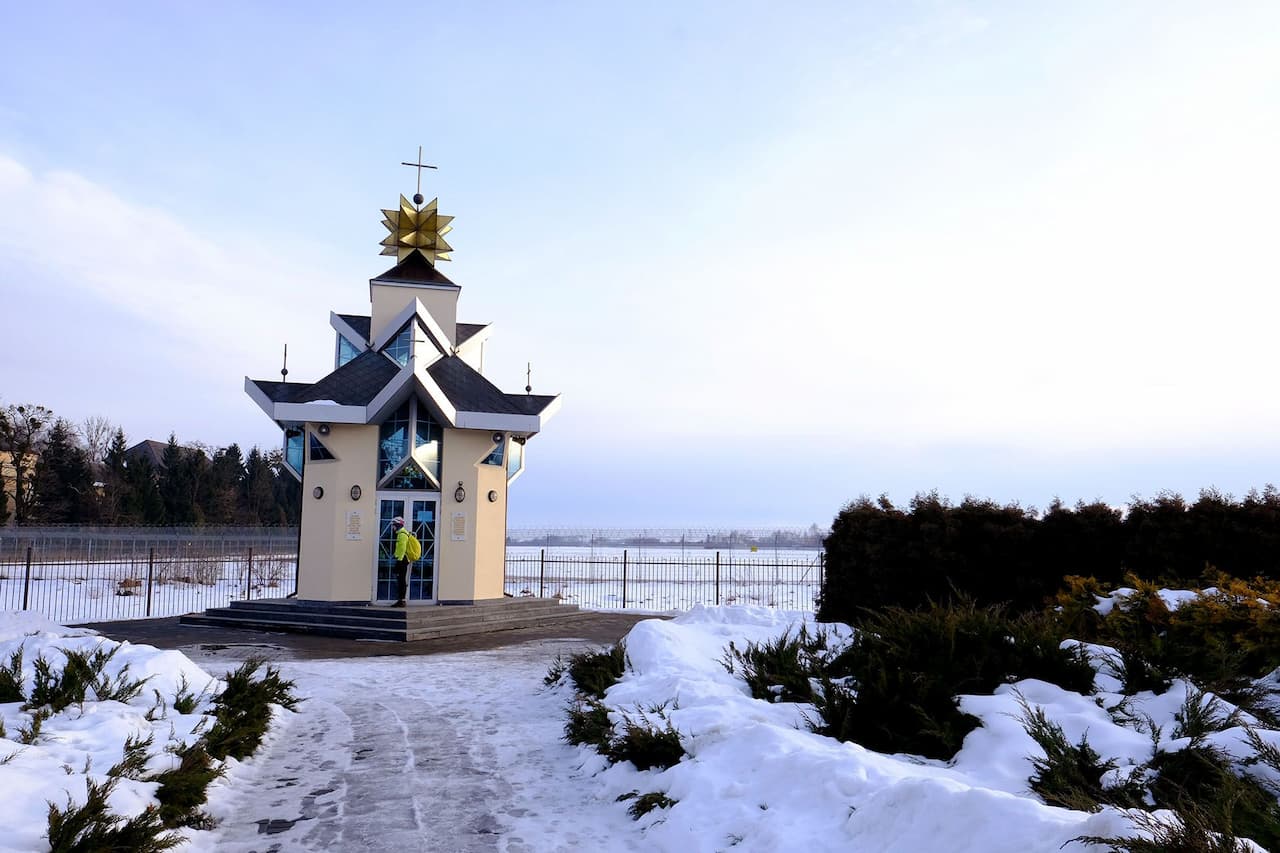 Капличка пам'яті жертв Скнилівської трагедії